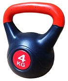 Kettlebell z wypełnieniem cementowym 4 kg