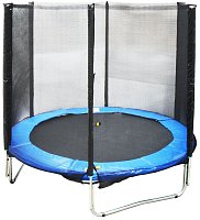 Trampolina z siatką ochronną - 244 cm